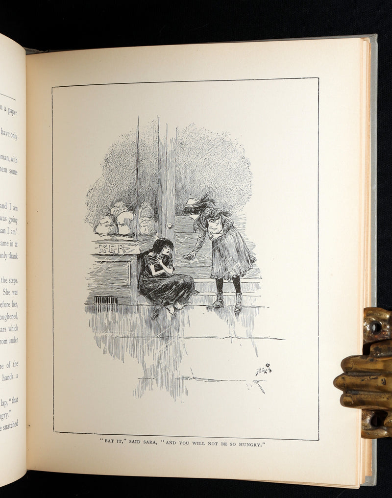 1893 Rare Book - Sara Crewe by Frances Hodgson Burnett. Illustrated