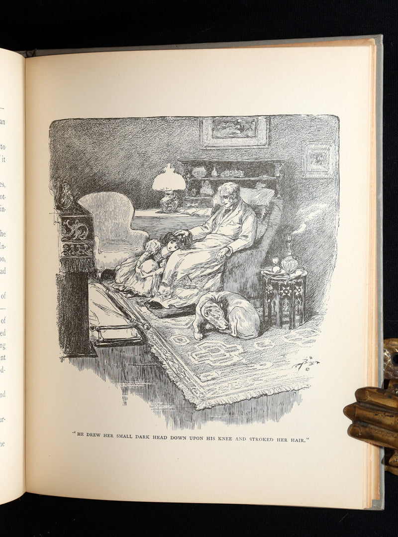 1893 Rare Book - Sara Crewe by Frances Hodgson Burnett. Illustrated