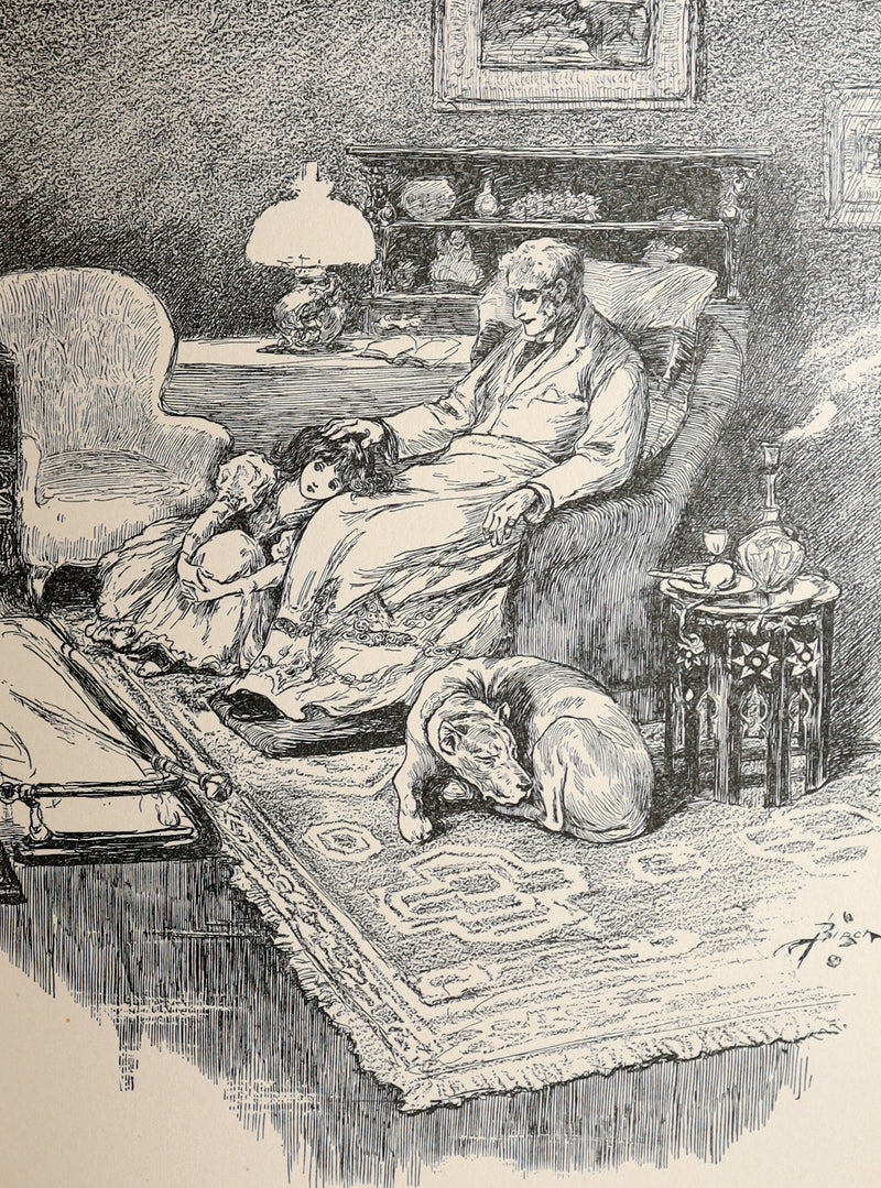 1893 Rare Book - Sara Crewe by Frances Hodgson Burnett. Illustrated