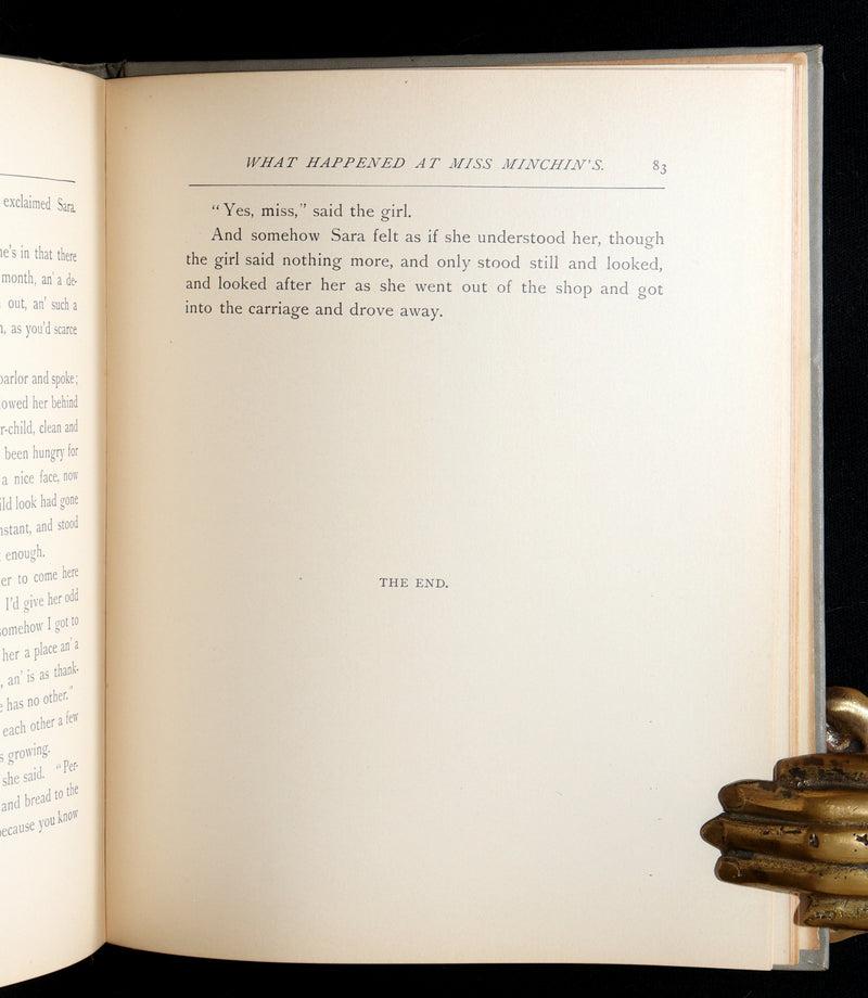 1893 Rare Book - Sara Crewe by Frances Hodgson Burnett. Illustrated