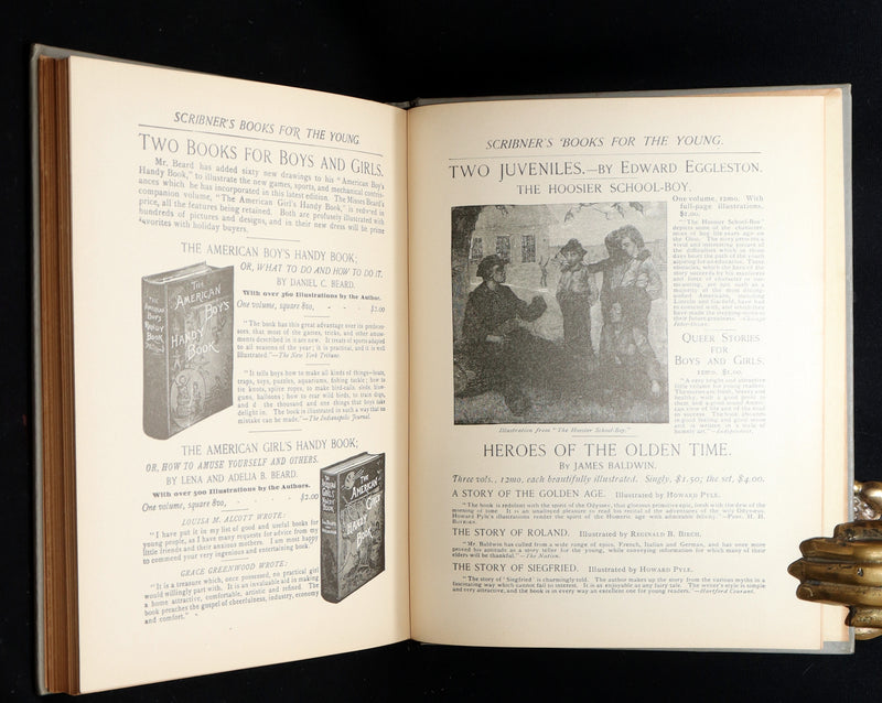 1893 Rare Book - Sara Crewe by Frances Hodgson Burnett. Illustrated