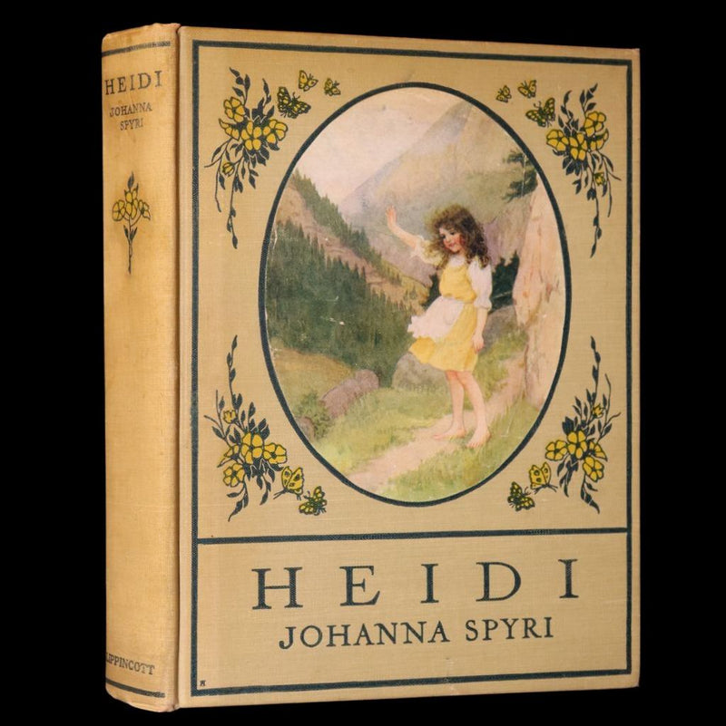 1919 Rare Gift Edition - HEIDI by Johanna Spyri illustrated by Maria L. Kirk