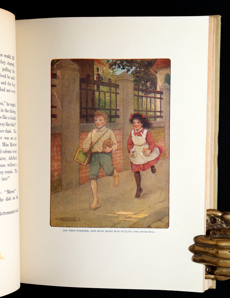 1919 Rare Gift Edition - HEIDI by Johanna Spyri illustrated by Maria L. Kirk