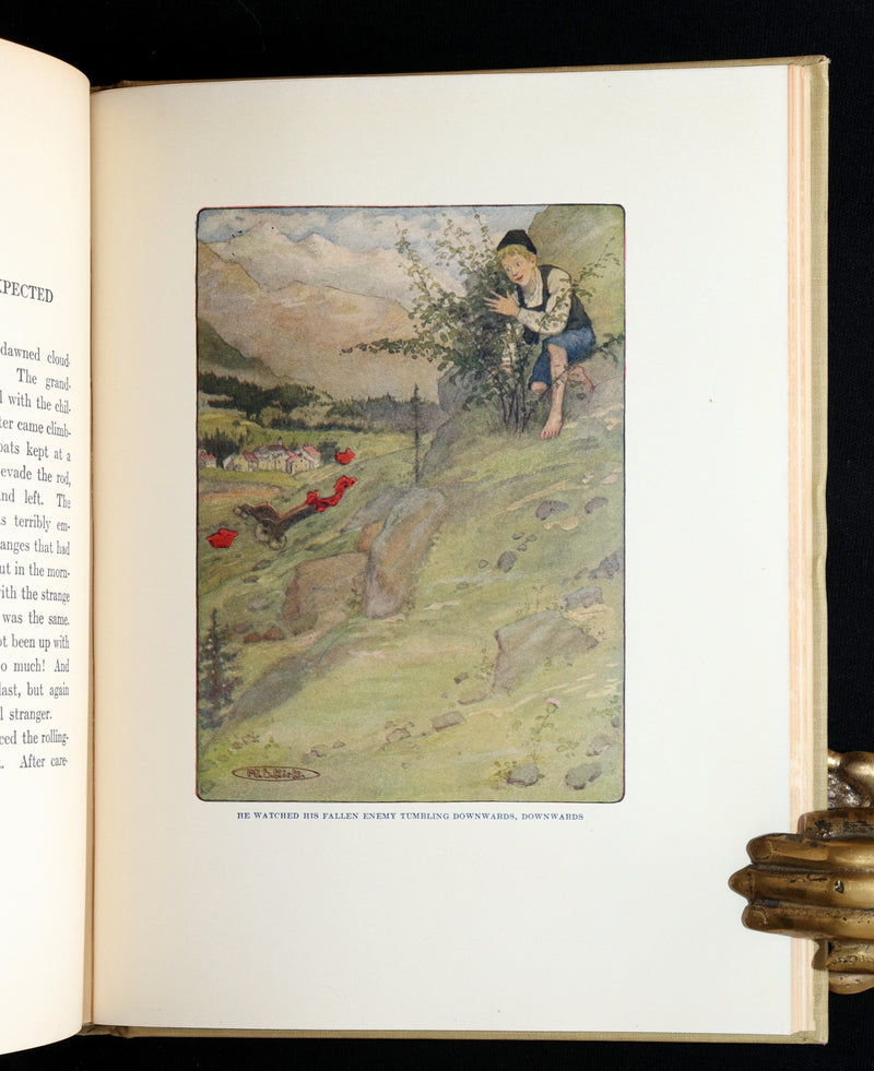 1919 Rare Gift Edition - HEIDI by Johanna Spyri illustrated by Maria L. Kirk