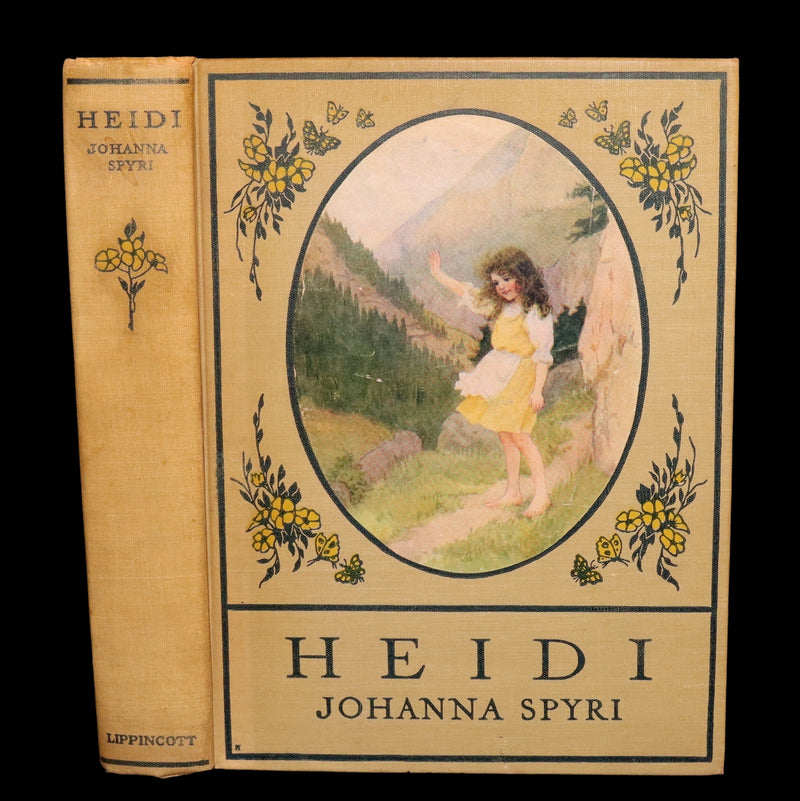 1919 Rare Gift Edition - HEIDI by Johanna Spyri illustrated by Maria L. Kirk