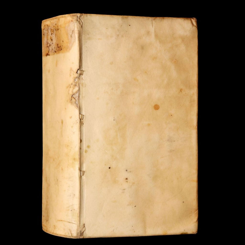1663 Rare Latin Vellum Book – Erasmus Adagiorum Epitome, Antiquity Proverbs