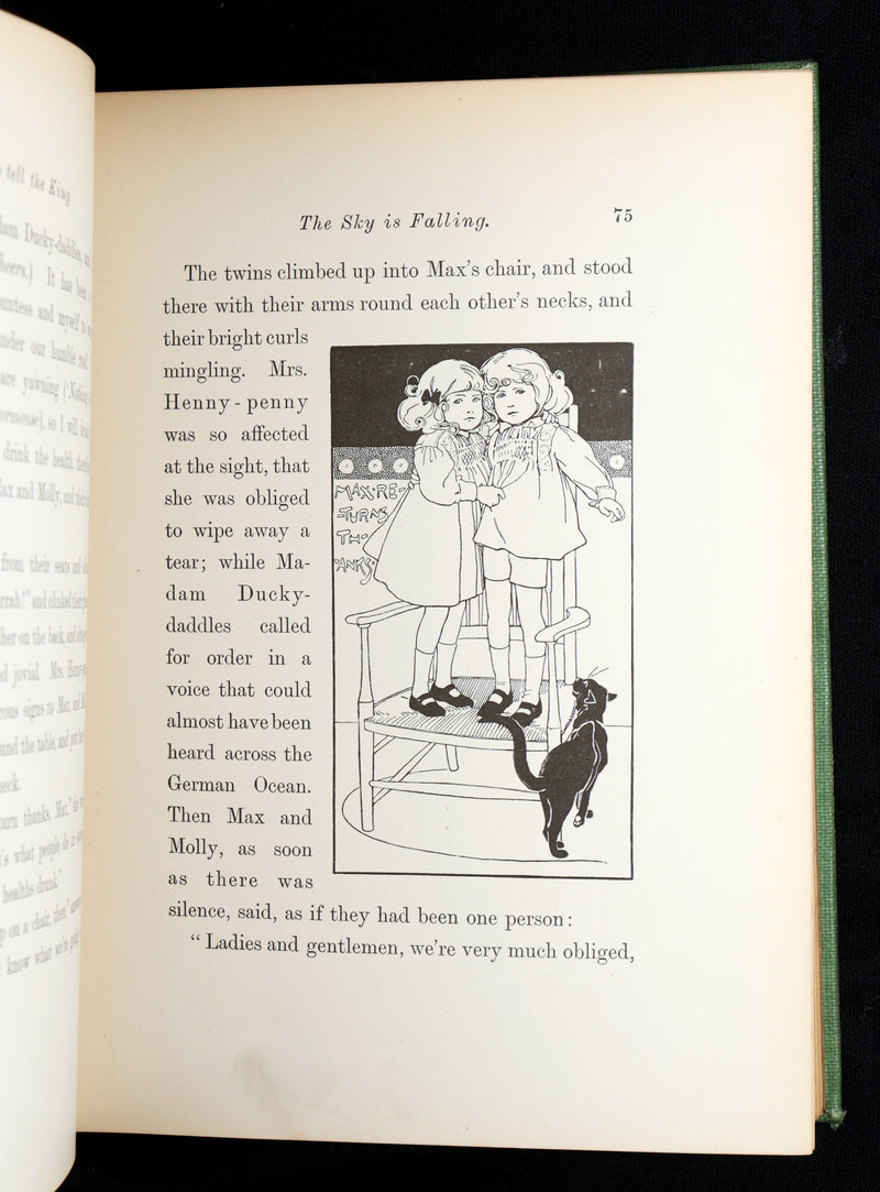 1896 Rare First Edition - To Tell the King the Sky is Falling by Alice Woodward
