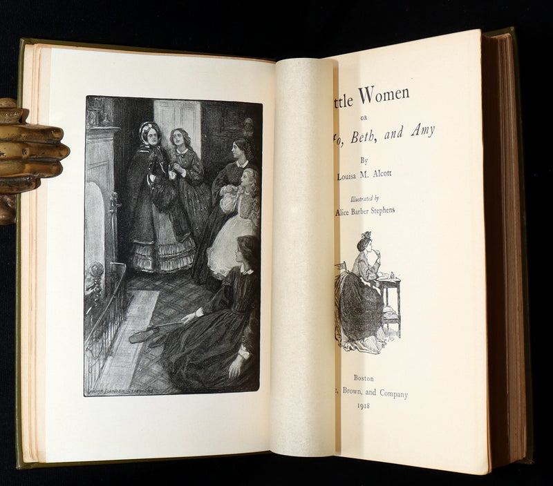 1918 Rare Book - Little Women by Louisa M. Alcott Illustrated by Alice Stephens