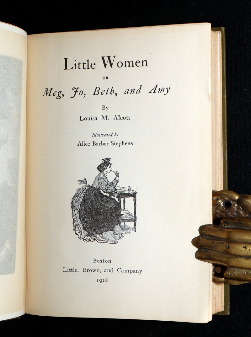 1918 Rare Book - Little Women by Louisa M. Alcott Illustrated by Alice Stephens