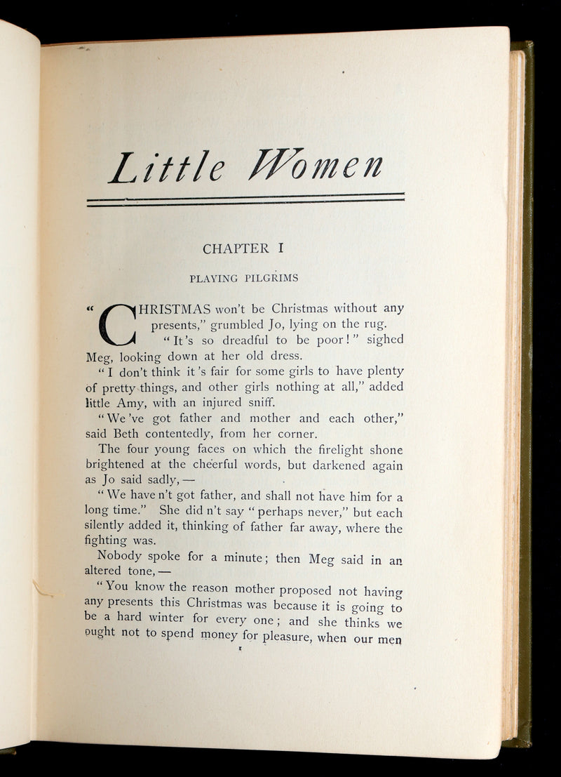 1918 Rare Book - Little Women by Louisa M. Alcott Illustrated by Alice Stephens