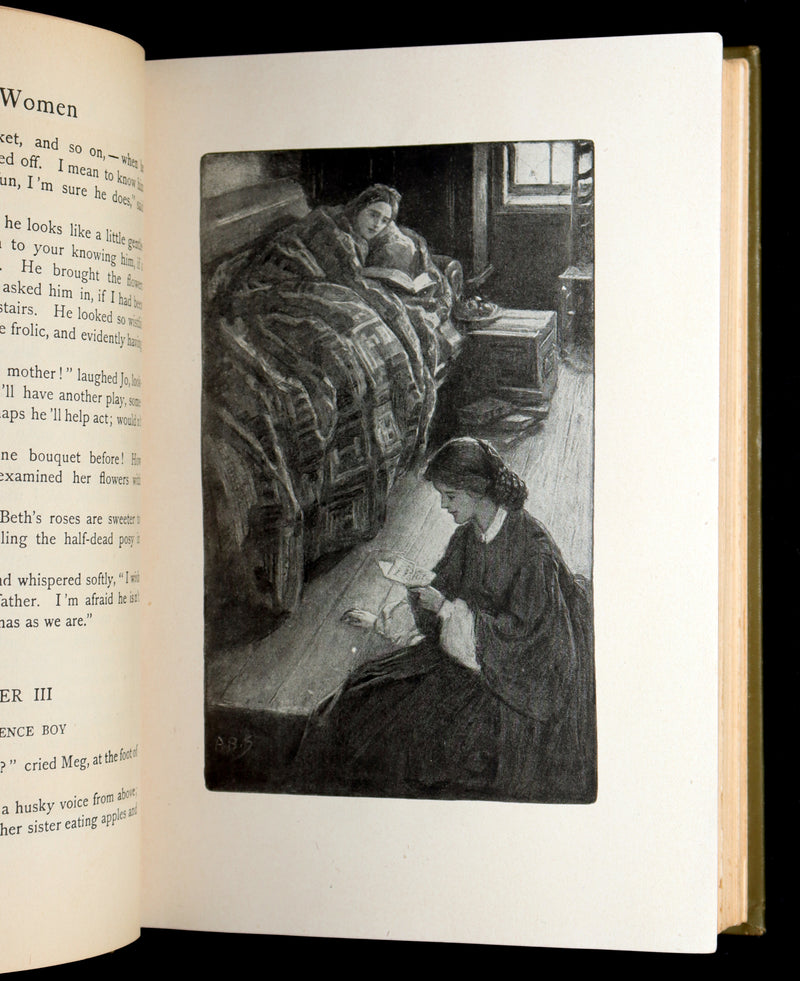 1918 Rare Book - Little Women by Louisa M. Alcott Illustrated by Alice Stephens