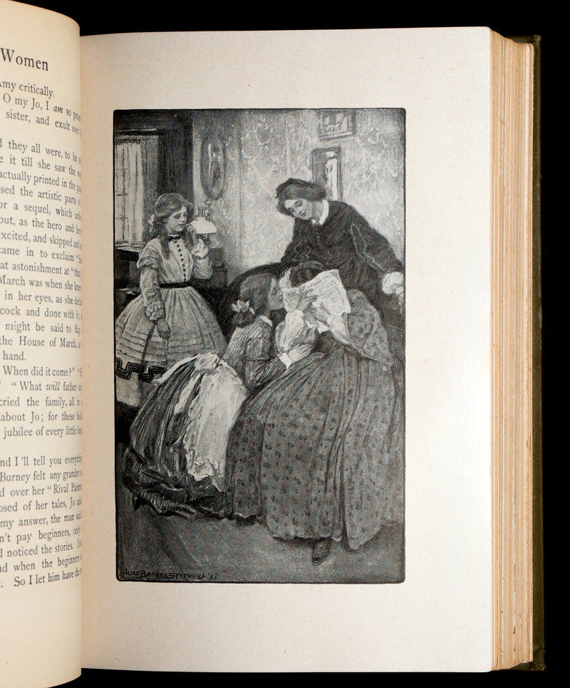 1918 Rare Book - Little Women by Louisa M. Alcott Illustrated by Alice Stephens