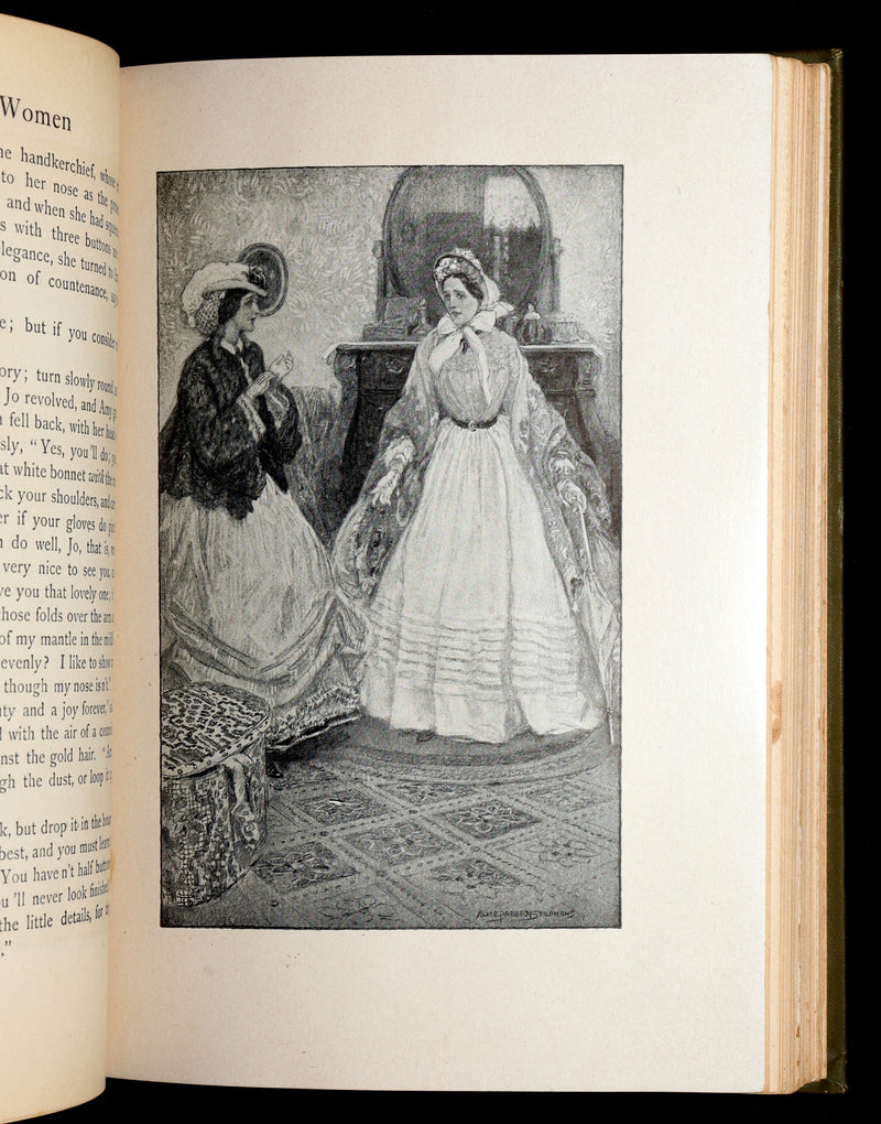 1918 Rare Book - Little Women by Louisa M. Alcott Illustrated by Alice Stephens