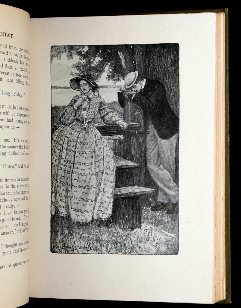 1918 Rare Book - Little Women by Louisa M. Alcott Illustrated by Alice Stephens