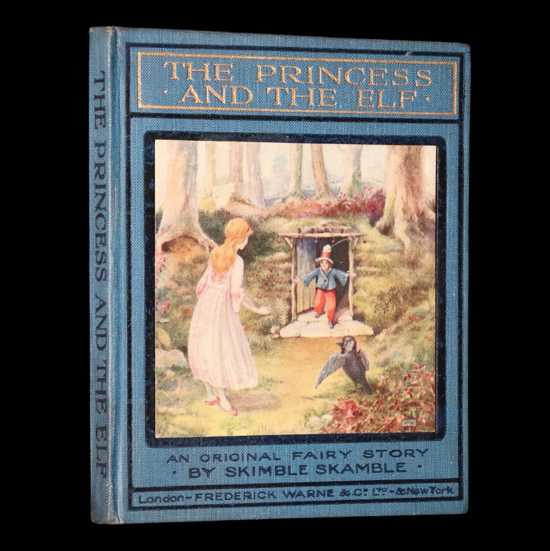 1920 Scarce Book - The Princess and the Elf, A Fairy Story by Winifred M. Warne