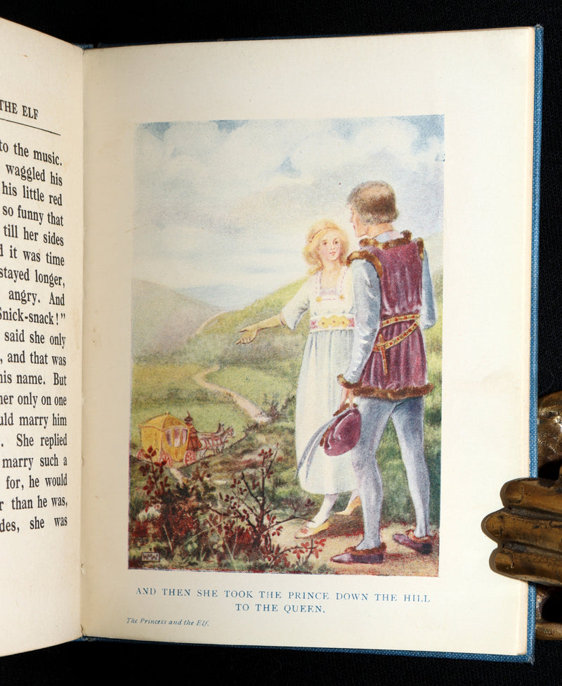 1920 Scarce Book - The Princess and the Elf, A Fairy Story by Winifred M. Warne