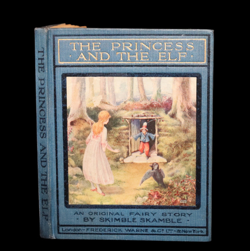 1920 Scarce Book - The Princess and the Elf, A Fairy Story by Winifred M. Warne