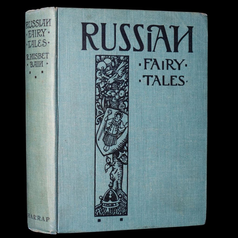 1920 Rare Book - Russian Fairy Tales Illustrated by Noel L. Nisbet