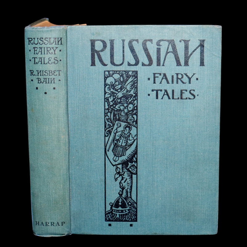 1920 Rare Book - Russian Fairy Tales Illustrated by Noel L. Nisbet