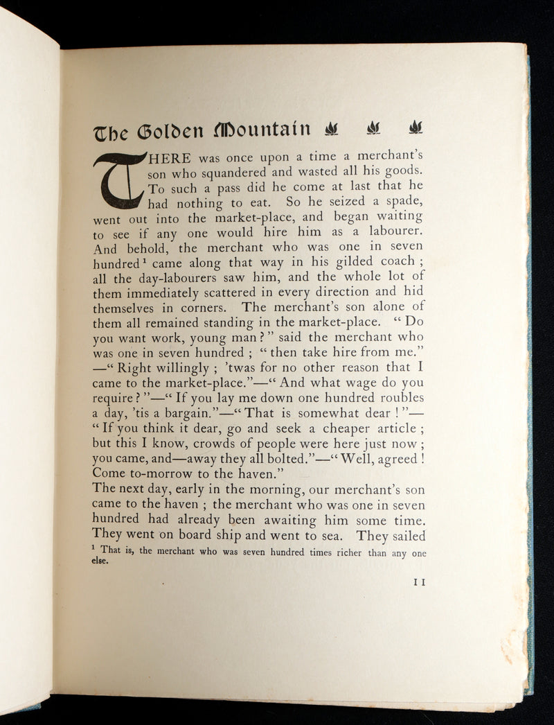 1920 Rare Book - Russian Fairy Tales Illustrated by Noel L. Nisbet