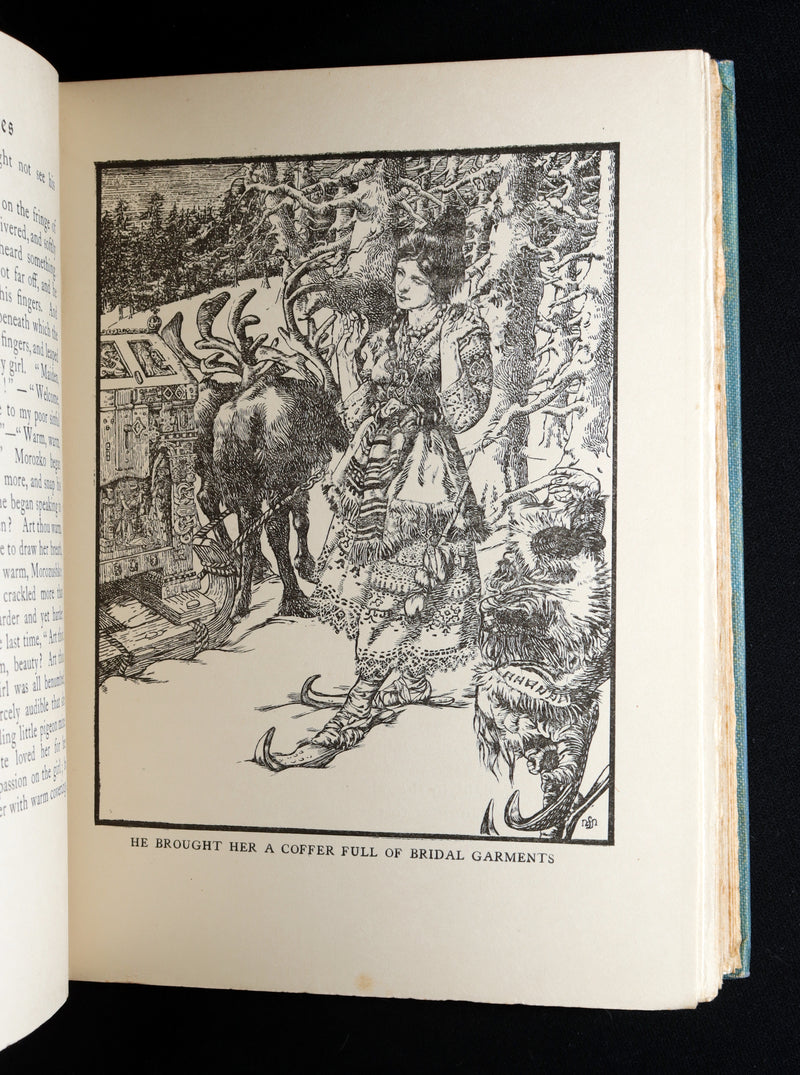 1920 Rare Book - Russian Fairy Tales Illustrated by Noel L. Nisbet