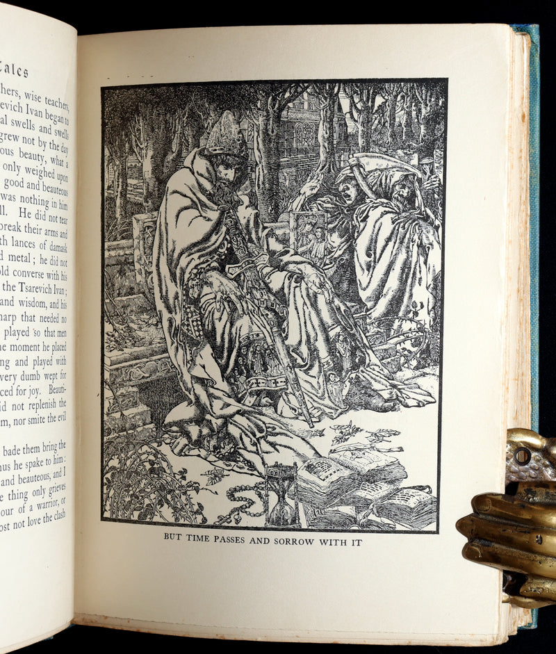 1920 Rare Book - Russian Fairy Tales Illustrated by Noel L. Nisbet