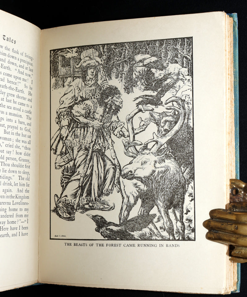 1920 Rare Book - Russian Fairy Tales Illustrated by Noel L. Nisbet