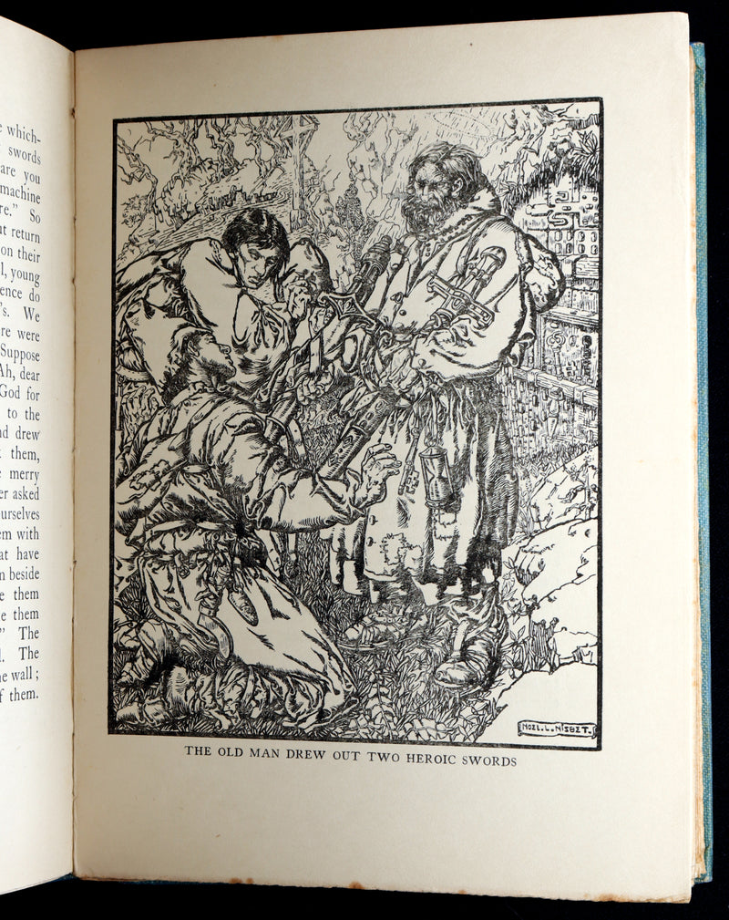 1920 Rare Book - Russian Fairy Tales Illustrated by Noel L. Nisbet
