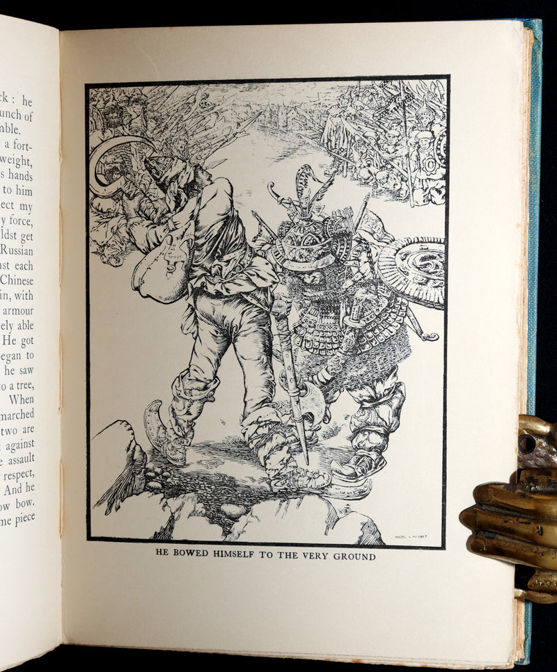 1920 Rare Book - Russian Fairy Tales Illustrated by Noel L. Nisbet