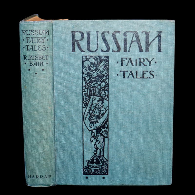 1920 Rare Book - Russian Fairy Tales Illustrated by Noel L. Nisbet