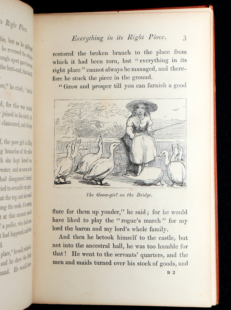 1869 Rare Hans Andersen Victorian Edition - Everything in Its Right Place