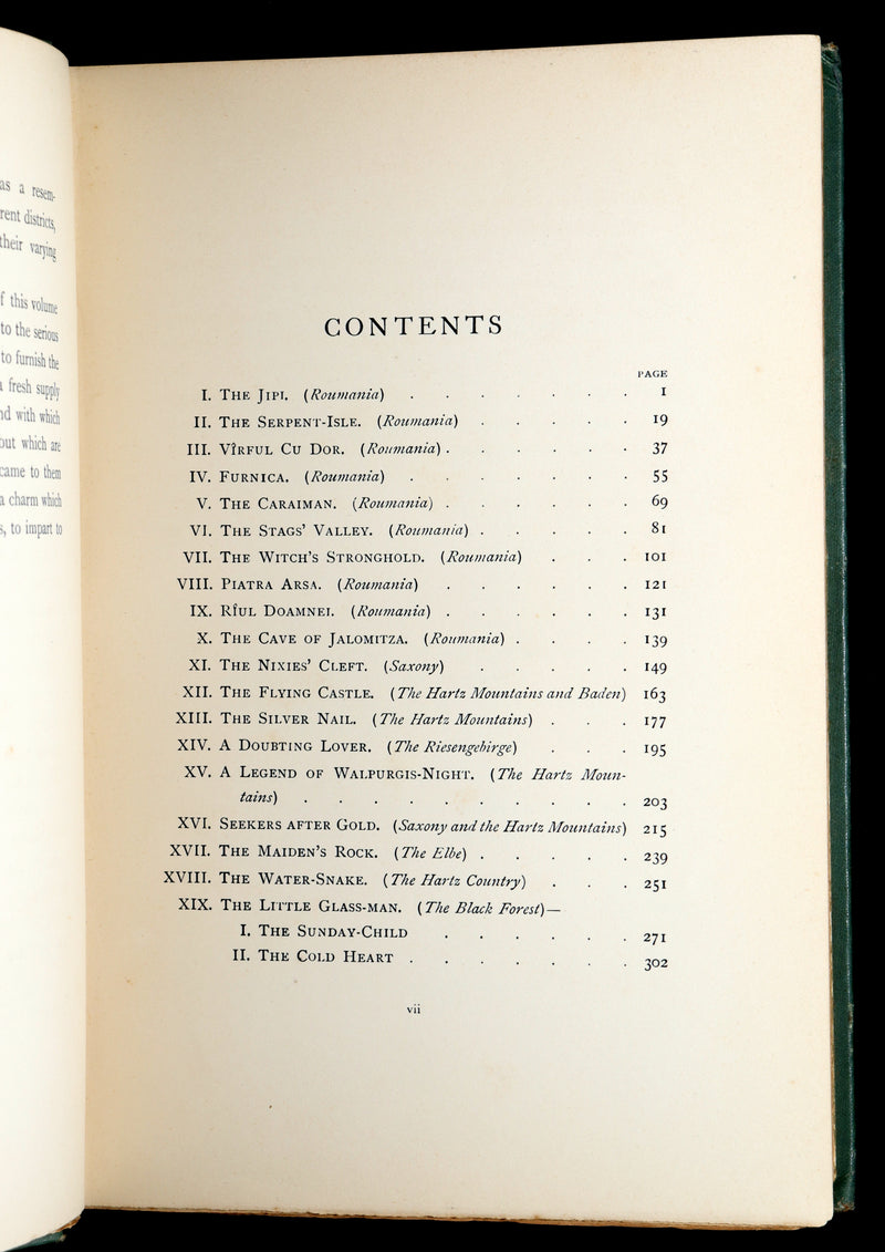 1896 First Edition - Legends from River and Mountain by Queen of Roumania