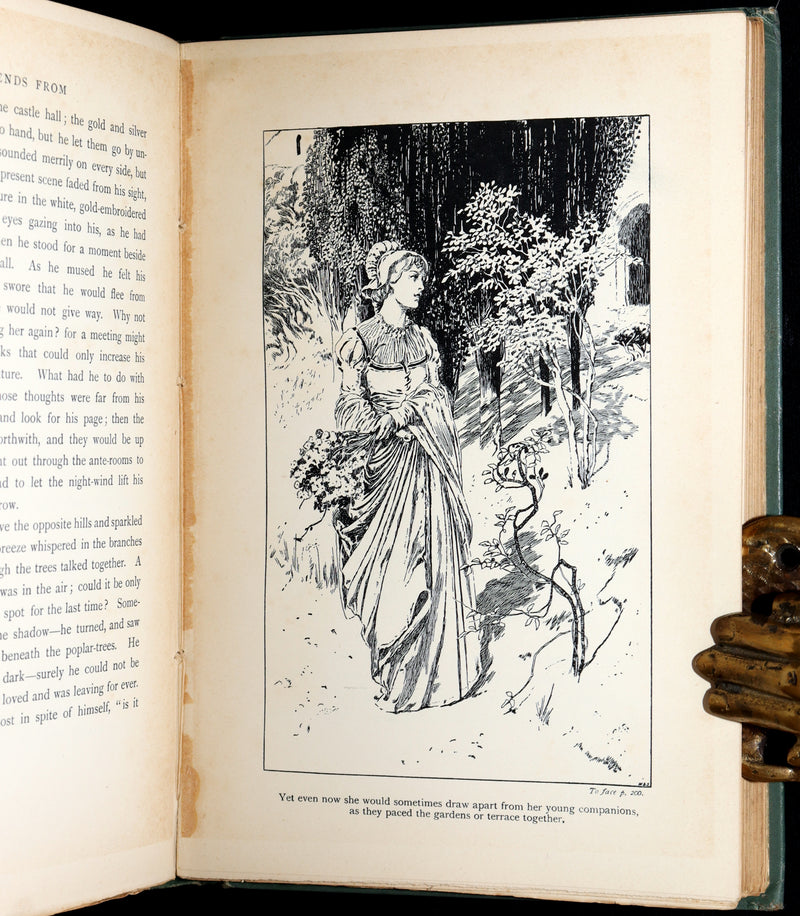 1896 First Edition - Legends from River and Mountain by Queen of Roumania