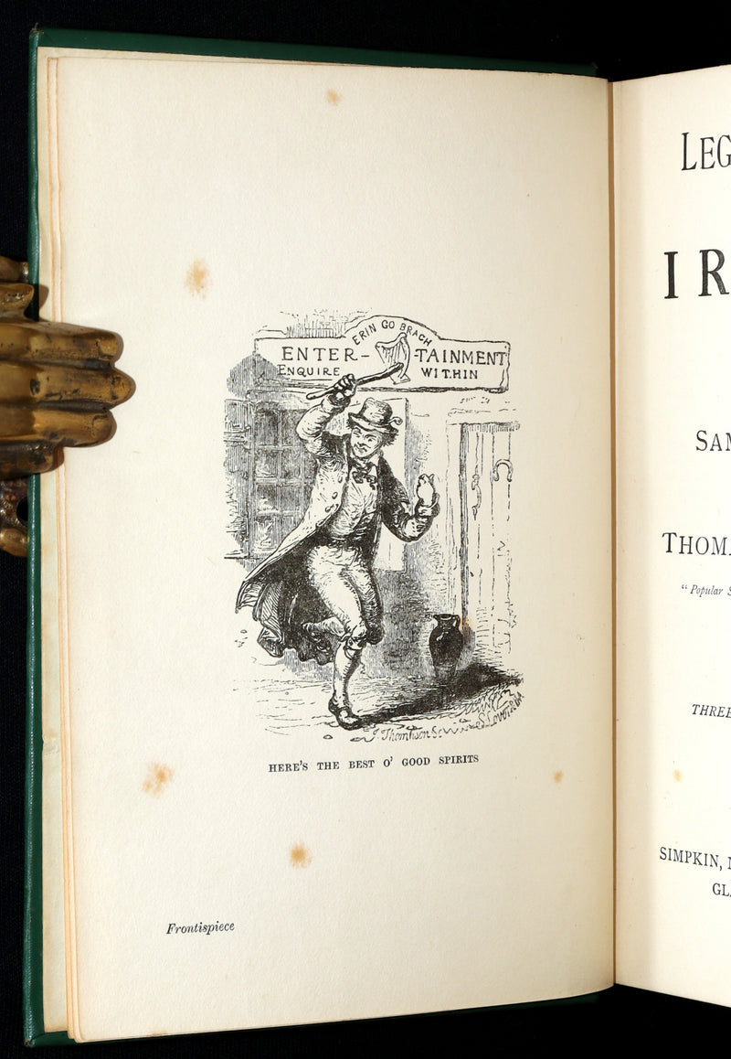 1900 Rare Book -  Legends and Fairy Tales of Ireland by Lover and Croker