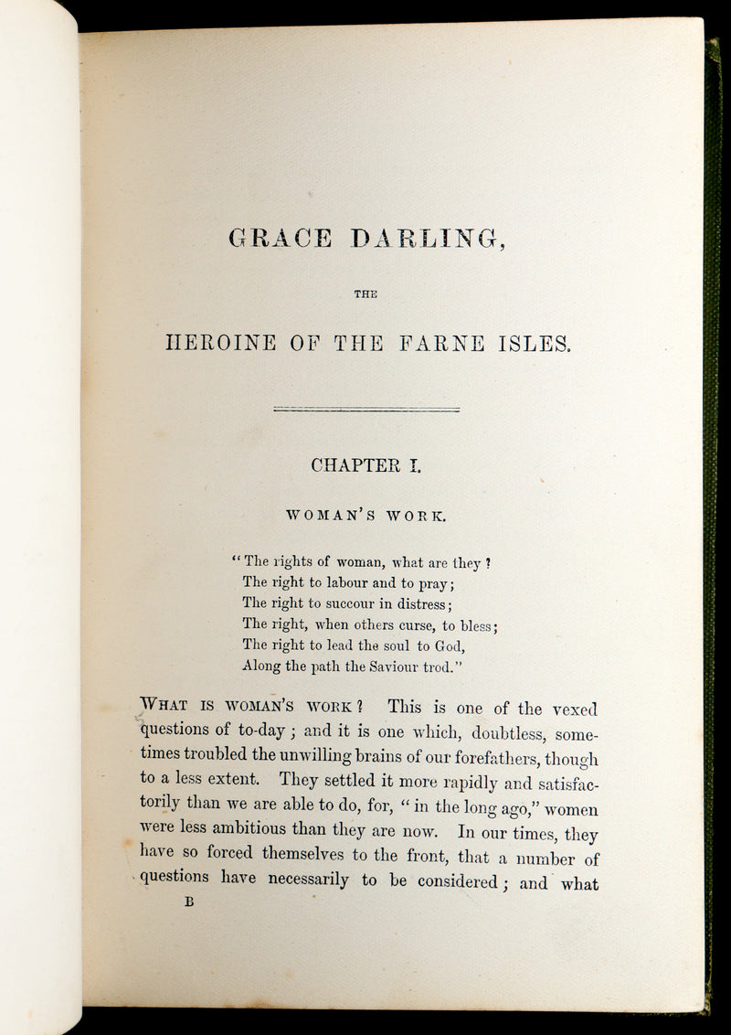 1880 Scarce Victorian Edition - Grace Darling: Heroine of the Farne Islands