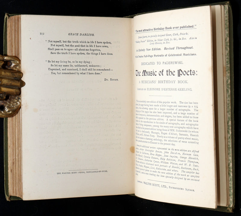 1880 Scarce Victorian Edition - Grace Darling: Heroine of the Farne Islands