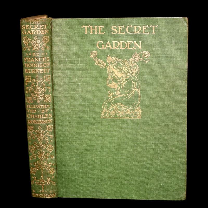 1911 Rare First Edition – The Secret Garden Illustrated by Charles Robinson