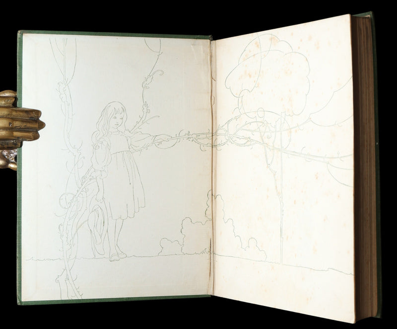 1911 Rare First Edition – The Secret Garden Illustrated by Charles Robinson