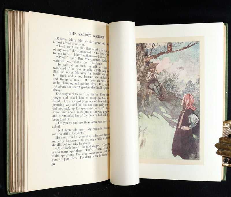 1911 Rare First Edition – The Secret Garden Illustrated by Charles Robinson