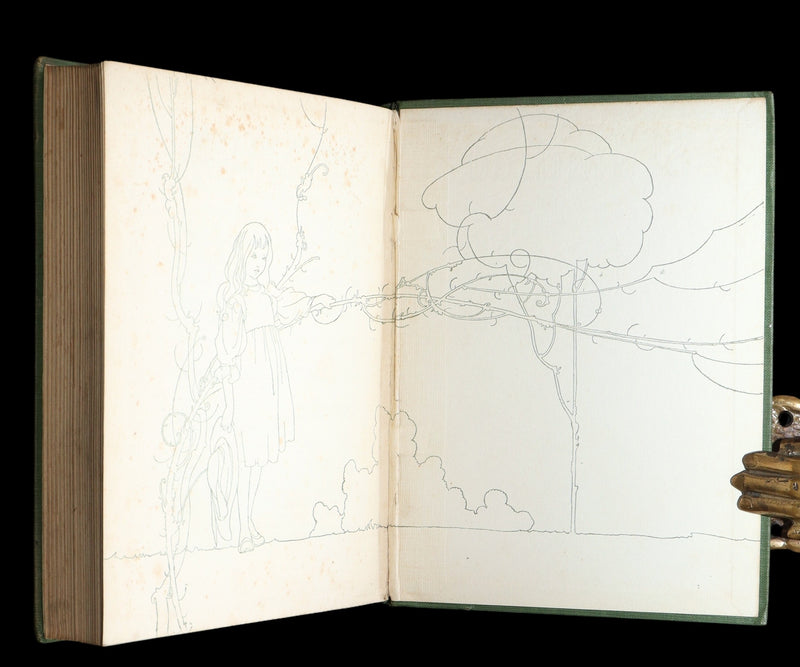1911 Rare First Edition – The Secret Garden Illustrated by Charles Robinson