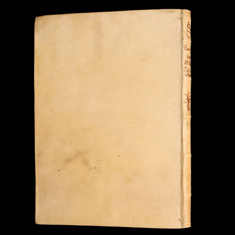 1669 Rare Italian Vellum Book -  Oration in praise of Louis XIV King of France