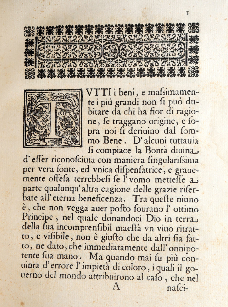 1669 Rare Italian Vellum Book -  Oration in praise of Louis XIV King of France