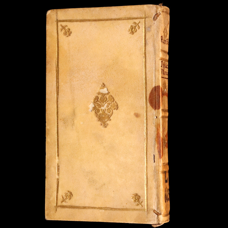 1674 Rare Latin Vellum Book – Polydori Apollinis Flosculi by Benedetto Perazzo
