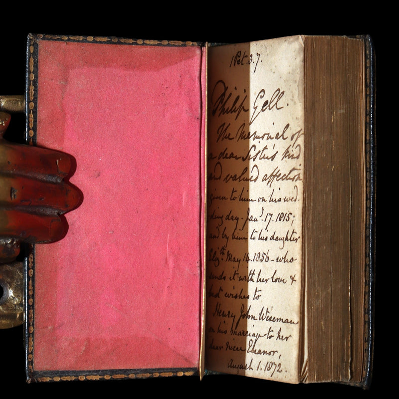 1814 Rare New Testament – George Eyre & Andrew Strahan – Fine Gilt Binding