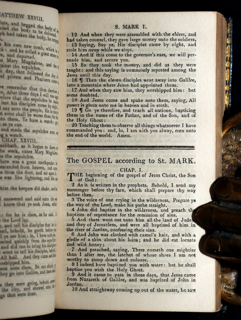 1814 Rare New Testament – George Eyre & Andrew Strahan – Fine Gilt Binding