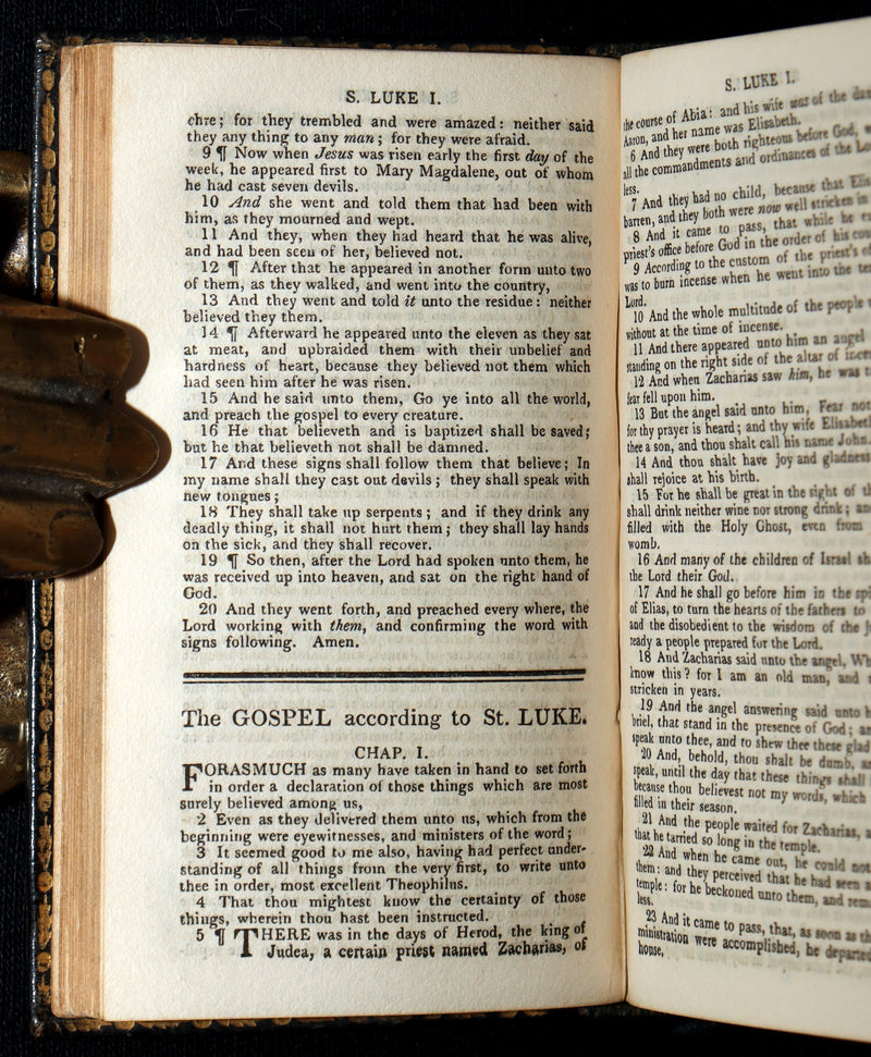1814 Rare New Testament – George Eyre & Andrew Strahan – Fine Gilt Binding