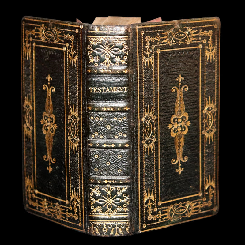 1814 Rare New Testament – George Eyre & Andrew Strahan – Fine Gilt Binding