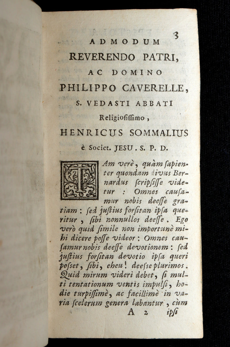 1718 Rare Venetian Edition – Meditationes by Saint Augustine in Vellum