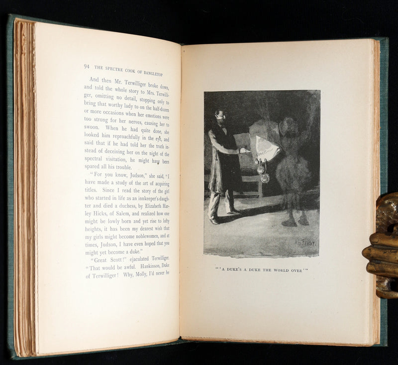 1894 Rare First Edition - The Water Ghost and Other Ghost Stories by J.K. Bangs