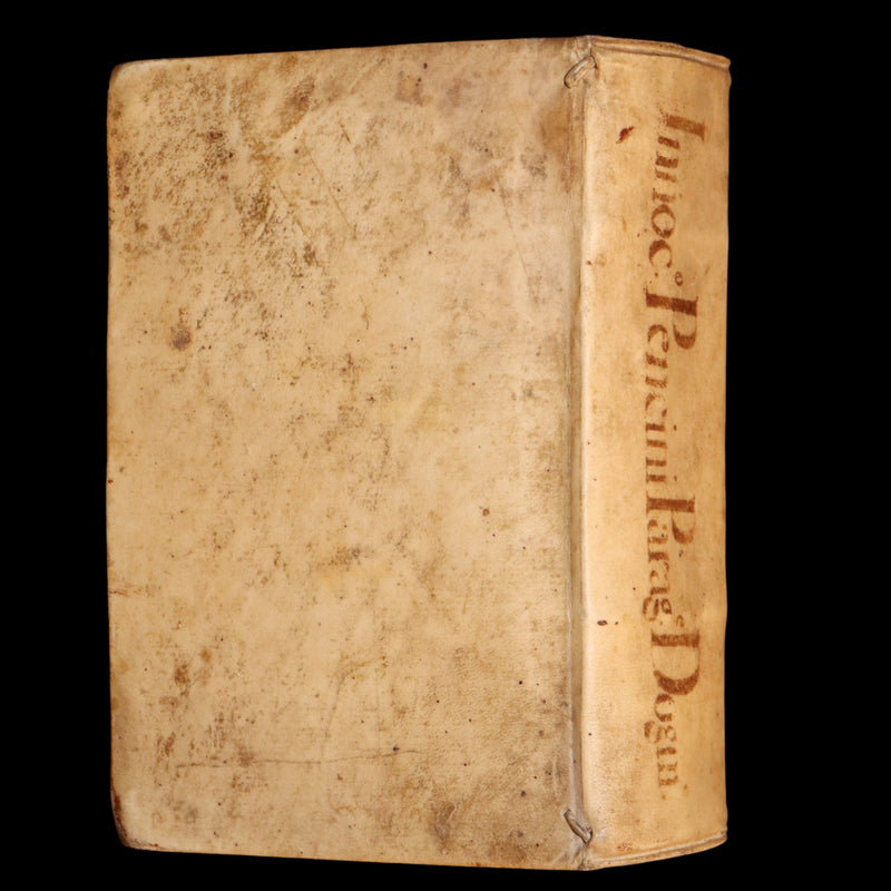 1682 Rare Italian Theological Treatise - Paragone Dogmatico by Innocenzo Pencini